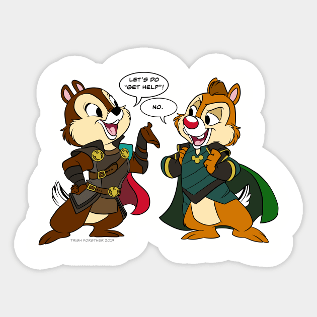 Oh Brother! Sticker by nanook1234